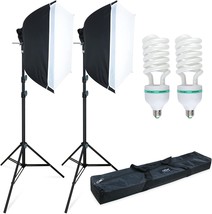 24&quot;X24&quot; Softbox Light Kit Am141M From Linco Lincostore Photography Equipment. - £81.21 GBP