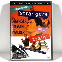 Strangers on a Train (2-Disc DVD, 1951, Full Screen) Like New !   Farley Granger - £8.91 GBP