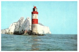 The Needles Lighthouse Isle of Wight UK Postcard - £10.86 GBP