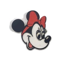 Vintage Disneyland Disney  MINNIE MOUSE Face Fridge Magnet USA - £3.70 GBP