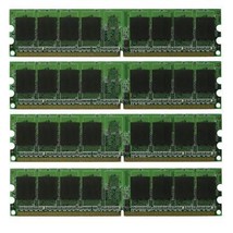 4GB (4x1GB) Desktop Memory PC2-5300 DDR2-667 for Dell Inspiron 546s - £16.60 GBP