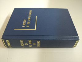 Important Antique Historic Book History of  Jews in England, London 1928... - $69.00