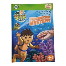 Go Diego Go! Underwater Mystery Leap Reader Tag Book Hardcover Interacti... - £5.37 GBP