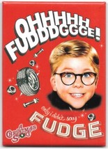 A Christmas Story Movie Ohhhhh Fudddggge! I Didn&#39;t Say Refrigerator Magnet NEW - £3.20 GBP