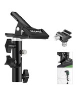 Neewer Photo Studio Heavy Duty Metal Clamp Holder and Cold Shoe Adapter ... - £26.06 GBP