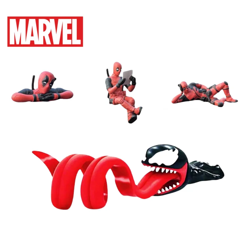 Marvel Movie Deadpool Venom Creative Cartoon Electric Car Motorcycle Mot... - $12.45+