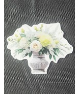 Wedding Flower Vase Sticker - $1.65