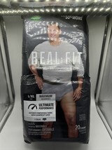 Depend Real Fit Incontinence Underwear for Men Maximum Absorbency Lg/XL ... - $16.92