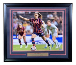 Alex Morgan Signed Framed 16x20 USA Women&#39;s Soccer Photo BAS ITP - £139.23 GBP