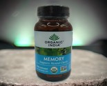 Organic India Memory Mental Clarity 90 Veggie Caps Gluten-Free Vegan EXP... - £16.20 GBP