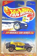 1995 Hot Wheels #284 Krackle Car Series 4/4 FLASHFIRE Purple w/Chrome UH... - £5.81 GBP