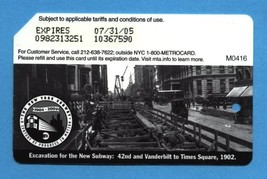 NYC Excavation on 42 st centennial Metrocard - $4.99