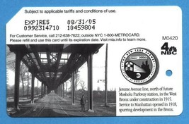 NYC Jerome Avenue Line centennial Metrocard in English - $4.99