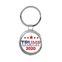 Keep America Great Trump 2020 : Gift Keychain USA Donald American Flag MAGA - £6.38 GBP