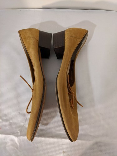 Salvatore Ferragamo Oxford Schuh Boutique Braune Schnürschuhe Wildleder 8 Aa Item image 4