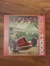 1935 Monaco Grand Prix Automobile 1000 Piece Puzzle Eurographics NEW SEA... - $21.49
