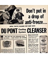 Du Pont Cooling System Sealer Advertisement 1953 Antifreeze Automobilia ... - $27.56 CAD