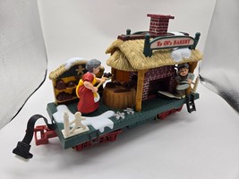 New Bright 1995 Holiday Express Animated Train Ye Ol&#39;e Bakery - $39.59