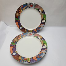 4 Vitromaster Metropolitan Dinner Plates 10.5” 1991 - $884.49 MXN