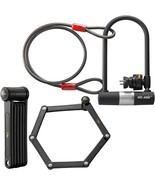 Adult Electric Bike Fat Tire Scooter Folding Bike Lock Set Triple Protec... - $73.94