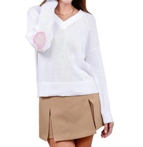 27 Miles Malibu cherise sweater in Cloud - size S - £90.56 GBP