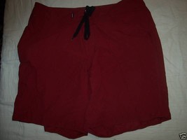 Men's Guys Quiksilver Blood Red Board Shorts Swim Suit Swim Trunks New $45 - $26.99