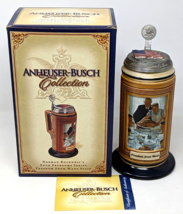 Anheuser Busch FREEDOM OF SPEECH STEIN Ceramic  (Four Freedoms Series) - $100.00