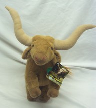 Fiesta Nice Texas Longhorn Cow Cattle Bull 12&quot; Plush Stuffed Animal - £15.77 GBP