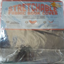 Stretchable Fabric Book Covers, Fits Books 9 x 11&quot; Lot Of 4 new in package - £3.12 GBP