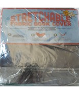 Stretchable Fabric Book Covers, Fits Books 9 x 11&quot; Lot Of 4 new in package - $5.41 CAD