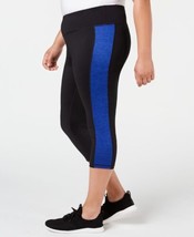 allbrand365 designer Womens Plus Size Colorblock Capri Leggings,Bright Blue,2X - £26.86 GBP