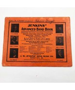 Vintage Jenkins&#39; Advanced Band Book 1913 for Solo Bb Cornet - $11.76