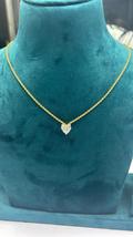 3 Carat Labgrown CVD Diamond E/VS1Heart Pendent 18 k Gold  - £1,526.81 GBP