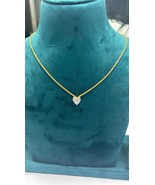 3 Carat Labgrown CVD Diamond E/VS1Heart Pendent 18 k Gold  - $2,651.19 CAD