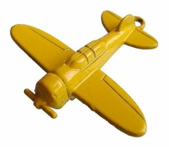 VINTAGE FIGURAL WWII HURRICANE FIGHTER PLANE CHARM PENDANT - £7.47 GBP