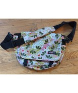 EASTPAK Lightweight Expandable Crossbody Messenger Bag Floral Unisex - $17.41