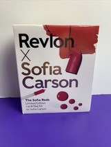 Revlon X Sofia Carson The Sofia Reds Lip &amp; Nail Kit Limited Edition NEW - £19.70 GBP
