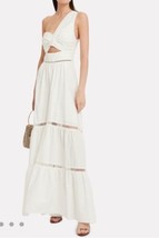 ALC piper Cutout Poplin Maxi Dress  Sz 8  Ivory $695 - £223.81 GBP