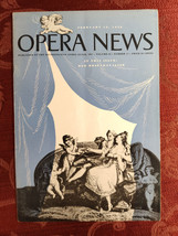Rare Metropolitan Opera News Magazine February 13 1956 Der Rosenkavalier - £11.33 GBP