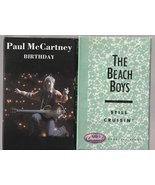 2 SINGLE CASSETTES - 1 PAUL McCARTNEY - 2 THE BEACH BOYS - €1,28 EUR