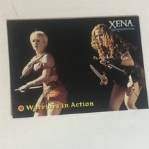 Xena Warrior Princess Trading Card Lucy Lawless Vintage #56 Gabrielle &amp; Americe - £1.56 GBP