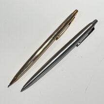 Parker Jotter Pen And Pencil Stainless Pen Gold Tone Pencil - $277.45 MXN
