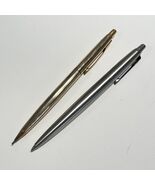 Parker Jotter Pen And Pencil Stainless Pen Gold Tone Pencil - $277.45 MXN