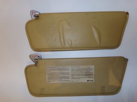 1975 Dodge Dart Tan Sunvisors OEM 2999659 Plymouth Duster Valiant 73 74  - $76.49