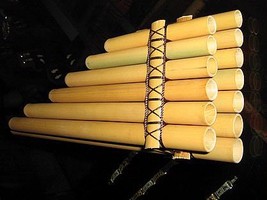 Original peruvian flute, pan flute, zamponia  - $34.00