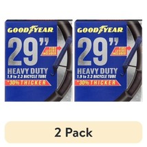 Goodyear Tires 29 In. x 1.9 In. - 2.3 In. Heavy Duty Bike Tube, Black, 2 Pack - £10.10 GBP