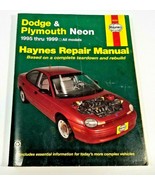Haynes Auto Repair Manual Dodge &amp; Plymouth Neon 1995-1999 Book - £5.45 GBP