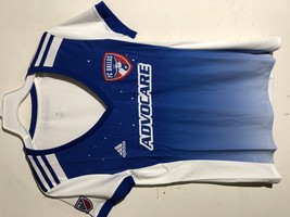Adidas Women&#39;s MLS Jersey Dallas FC Team Blue sz S - $159.84 MXN