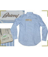 BRIONI Men&#39;s Shirt M Hand Made In Italy! BALANCE PRICE! BN04 T1P - £140.51 GBP