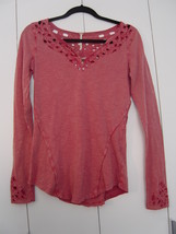 Free People Blue Luna Top in Watermelon (Size: Small) NWT - £39.96 GBP